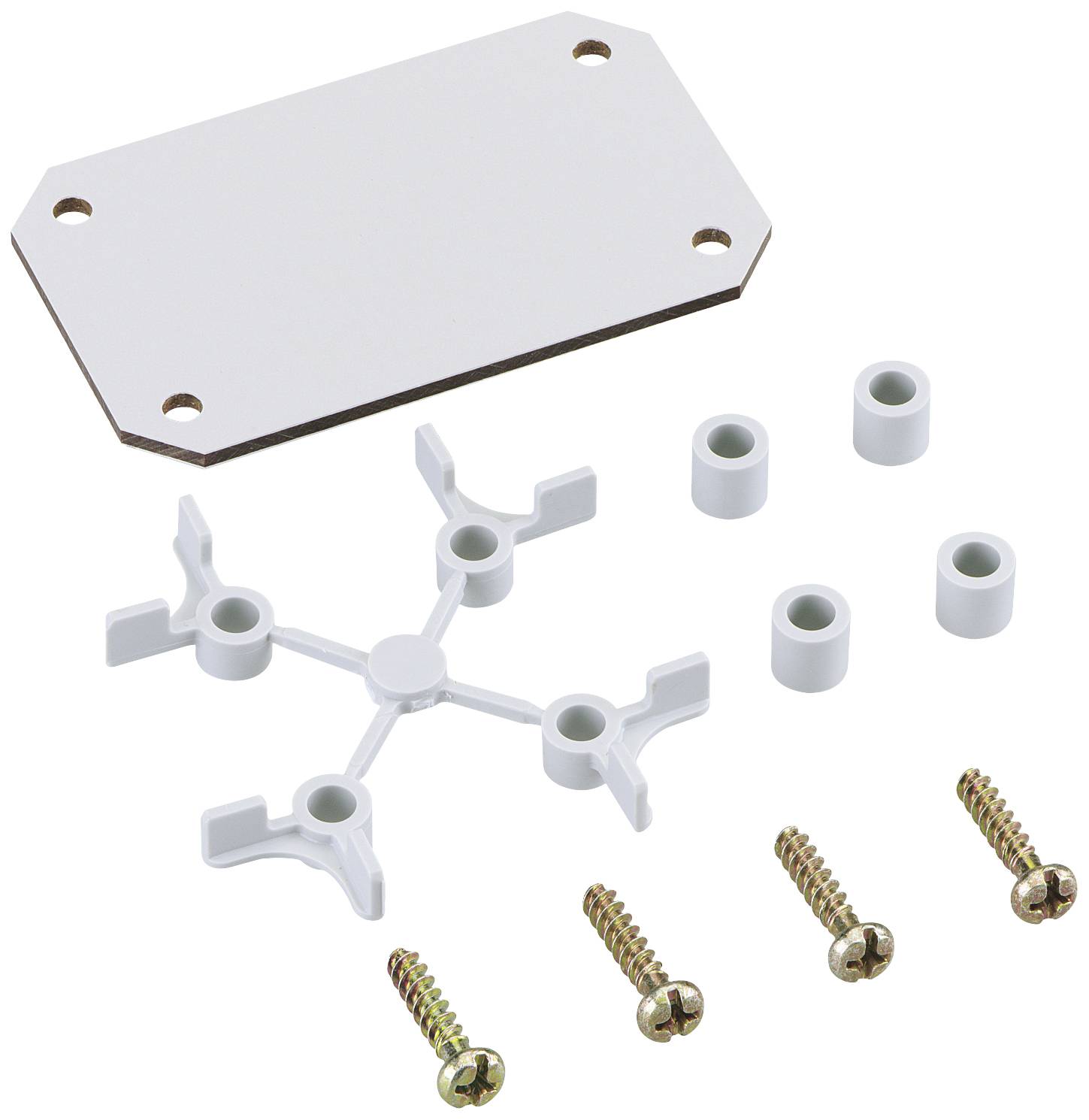 Spelsberg 19500901 TK MPI-1309 TK Mounting Plate For Plastic Casing (L x W) 110 mm x 74 mm Insulation material HP Melamin-Phenol Compatible with (details) PS