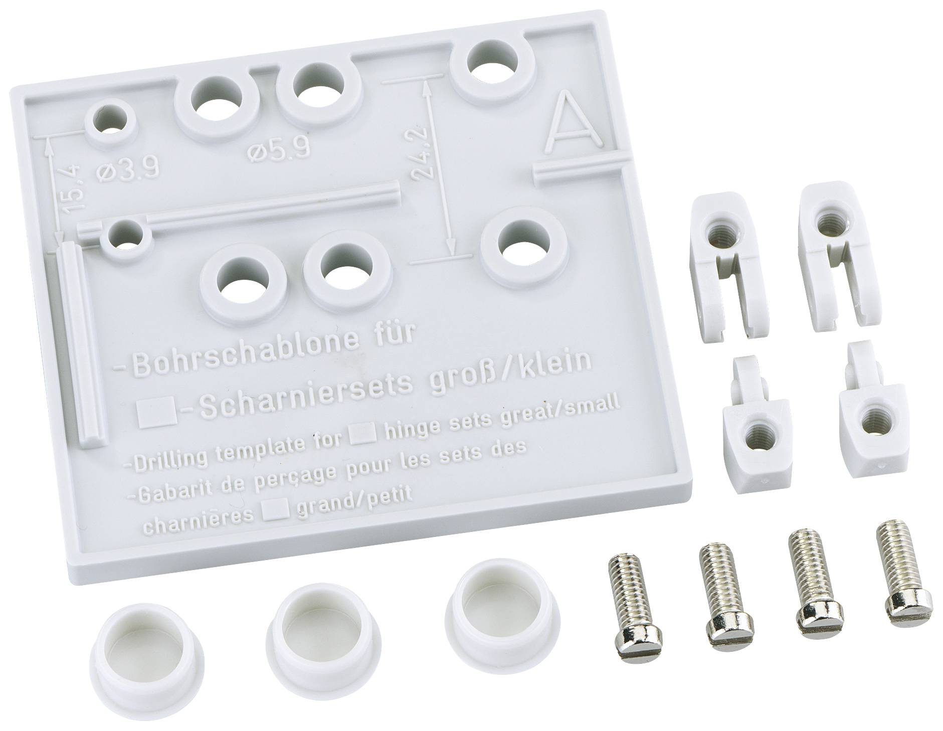 Spelsberg 19000201 TK ASS-klein TK Outer Hinge Set