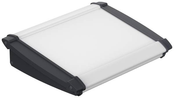 Bopla ALU-TOPLINE ATPH 1850-200 Desk casing (L x W x H) 200 x 181 x 53 mm Aluminium, Acrylonitrile butadiene styrene Graphite grey (RAL 7024), Ecru 1 pc(s)