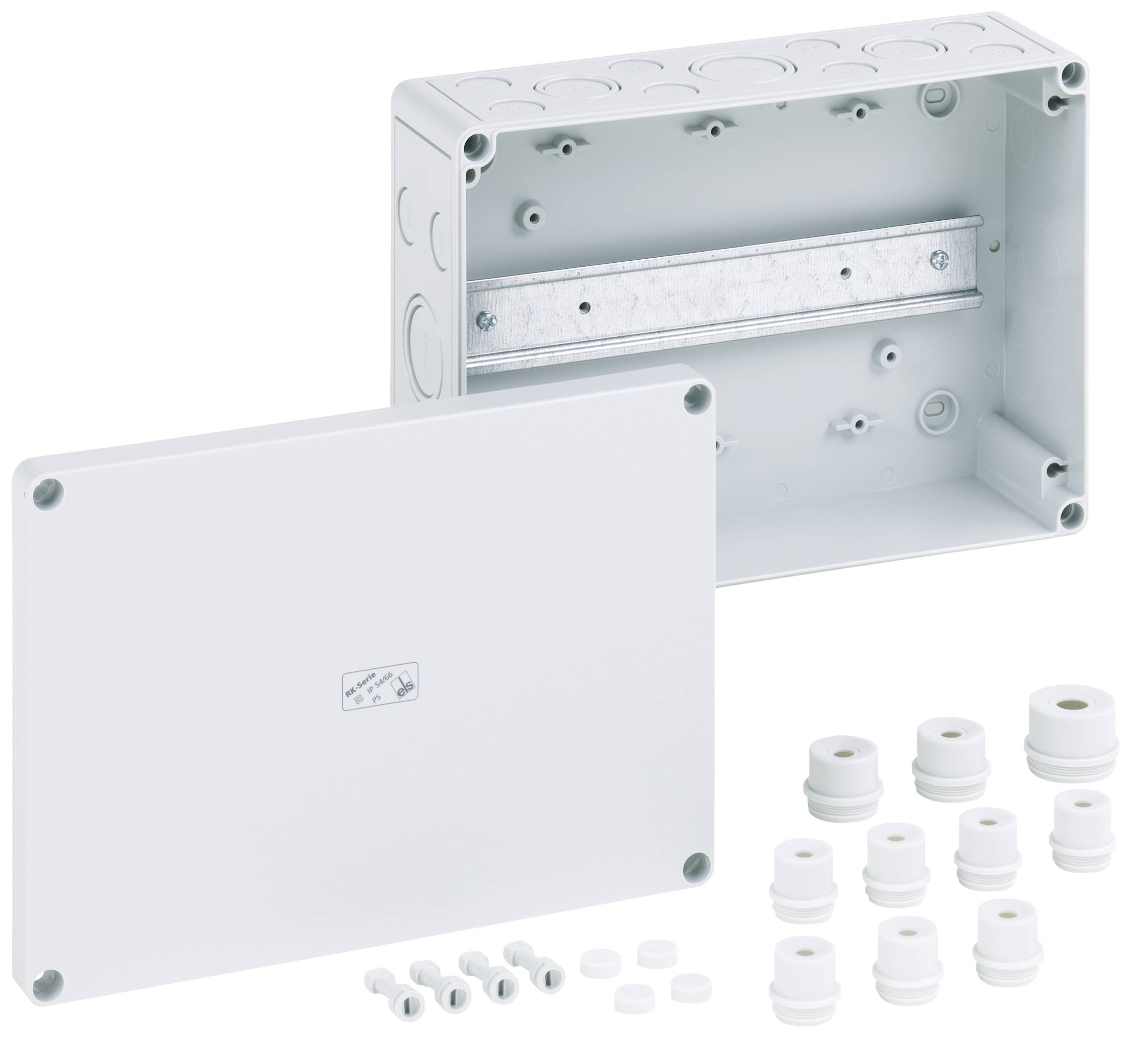 Spelsberg RK 4/34-L Serial terminal enclosure 254 x 180 x 90 Polystyrene (EPS) Grey 1 pc(s)