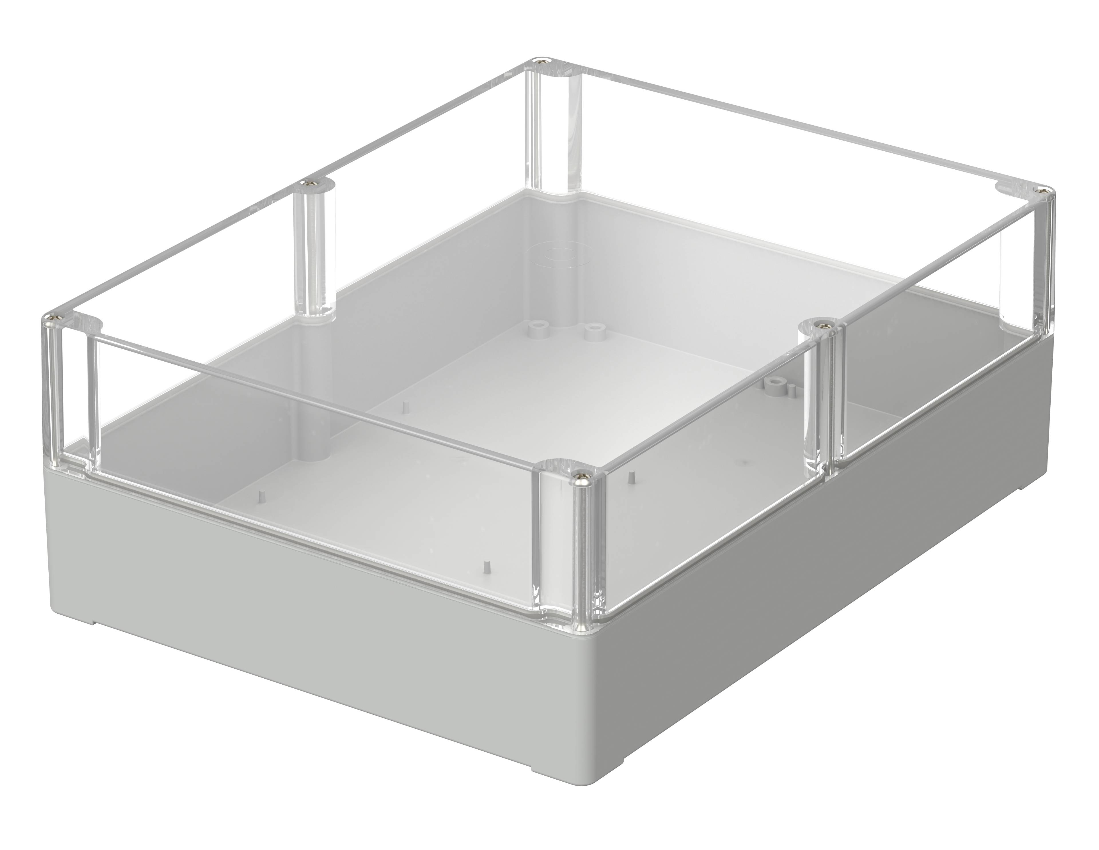 Bopla EUROMAS M 254 G 02254100 Industrial-grade casing 300 x 230 x 110 Polycarbonate (PC) Grey-white (RAL 7035) 1 pc(s)