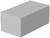 A rectangular, grey plastic box with screw holes at the corners. It has a smooth surface and appears robust.
