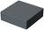 Dark grey, square enclosure with rounded corners, suitable for electronic devices or industrial applications.