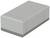 Grey rectangular block with bevelled edges, possibly a model or symbol, without any discernible function or labelling.