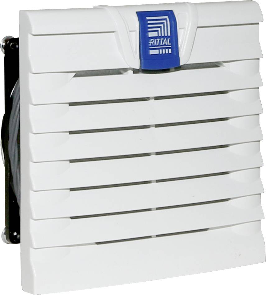 Rittal SK 3237.110 Fan and filter Grey-white (RAL 7035) (W x H) 116.5 mm x 116.5 mm 1 pc(s)