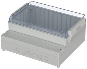 Bopla REGLOCARD RCP 3100 Wall-mount enclosure 296 x 261 x 132.5 Acrylonitrile butadiene styrene, Polycarbonate (PC) Light grey 1 pc(s)