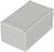 Grey rectangular enclosure with a removable cover, secured with four screws at the corners.
