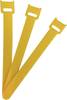 FASTECH® ETK-3-150-0208 Hook-and-loop cable tie for bundling Hook and loop pad (L x W) 150 mm x 13 mm Yellow 1 pc(s)