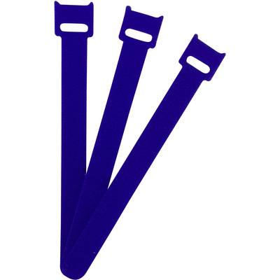 FASTECH® ETK-3-150-0426  Hook-and-loop cable tie for bundling  Hook and loop pad (L x W) 150 mm x 13 mm Blue 1 pc(s)