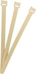 FASTECH® ETK-3-250-0000 Hook-and-loop cable tie for bundling Hook and loop pad (L x W) 250 mm x 13 mm White 1 pc(s)