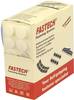 FASTECH® B20-COIN000005 Hook-and-loop stick-on dots stick-on (hot melt adhesive) Hook and loop pad (Ø) 20 mm White 460 Parts