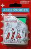 FASTECH® 688-656 Hook-and-loop tape with strap Hook and loop pad (L x W) 300 mm x 25 mm Green 2 pc(s)
