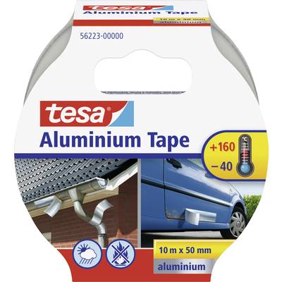 tesa Tesa 56223-00000-11 Aluminium tape  Silver (L x W) 10 m x 50 mm 1 pc(s)