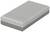 Grey rectangular mattress with angled edges.