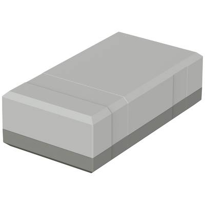 Grey, rectangular 3D object representing an eraser.