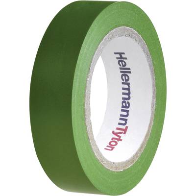 HellermannTyton HelaTape Flex 15 710-00103 Electrical tape HelaTape Flex 15 Green (L x W) 10 m x 15 mm 1 pc(s)