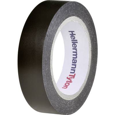 HellermannTyton HelaTape Flex 15 710-00104 Electrical tape HelaTape Flex 15 Black (L x W) 10 m x 15 mm 1 pc(s)