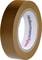 Brown insulating tape by HellermannTyton, side view.
