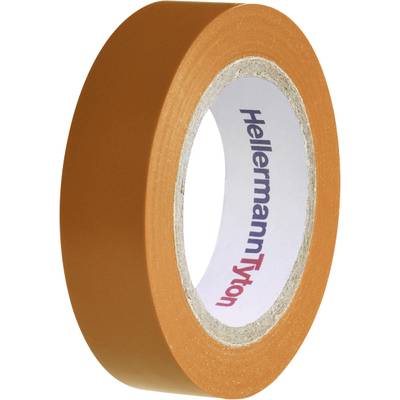 HellermannTyton HelaTape Flex 15 710-00110 Electrical tape HelaTape Flex 15 Orange (L x W) 10 m x 15 mm 1 pc(s)