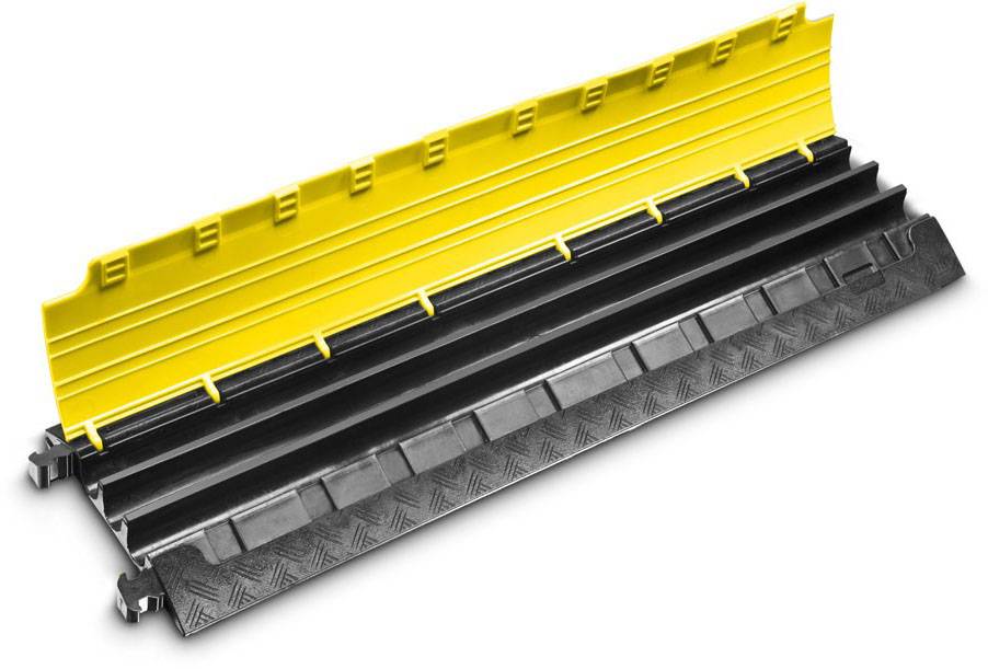 DEFENDER by Adam Hall Cable bridge 85200 Thermoplastic polyurethane (TPU)  Black, Yellow No. of channels: 1005 mm Conte