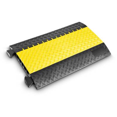 DEFENDER by Adam Hall Cable bridge 85300 Thermoplastic polyurethane (TPU) Black, Yellow No. of channels: 5 870 mm Conten
