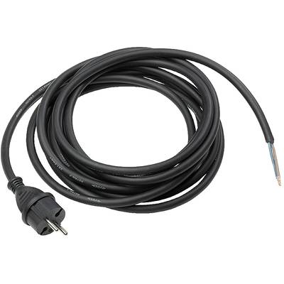 AS Schwabe 70552 Current Cable  Black 5.00 m