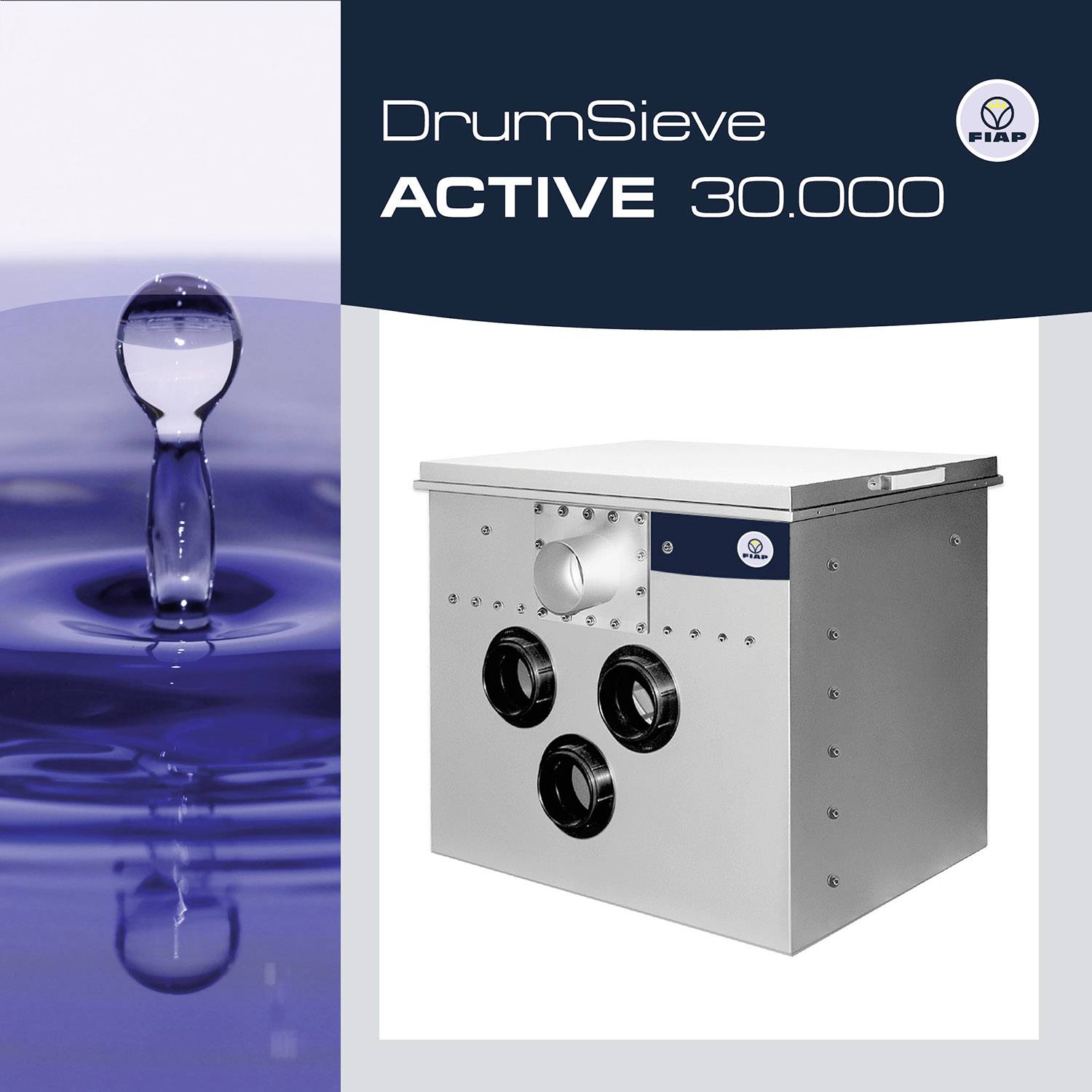 FIAP 2877 Trommelsieve Active 15.000 Passage filter 15000 l/h-1
