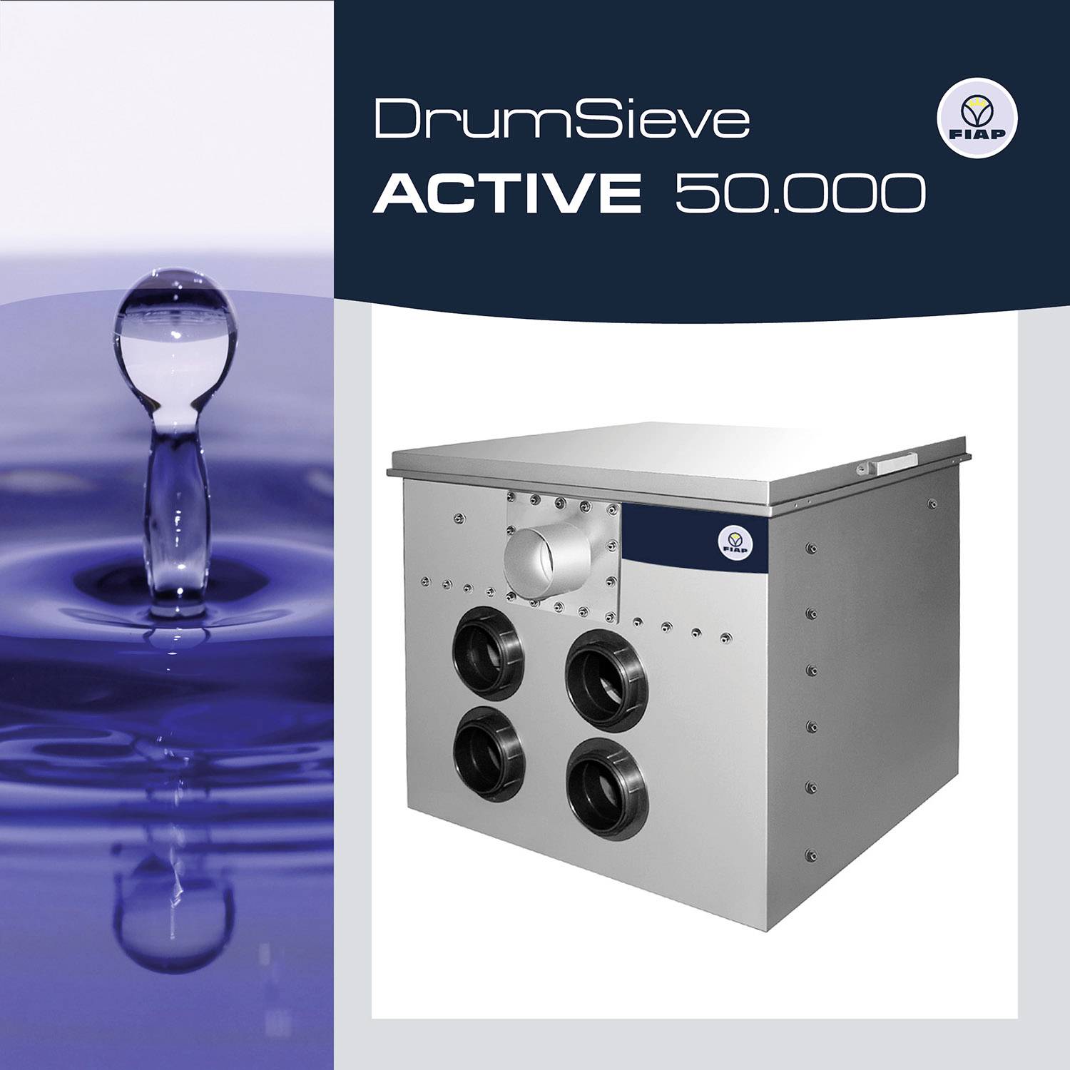 FIAP 2878 Trommelsieve Active 30.000 Passage filter 30000 l/h-1