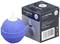 Blue round air stone with a plastic tube, next to its packaging labelled 'Air Active Kugel 50mm'. Packaging displays product image.