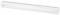 A long, transparent glass test tube lying flat on a surface. It is suitable for laboratory experiments.