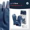 'FishGlove 8' Work Gloves, blue, with fish-scale texture for improved grip and protection, as shown in the packaging.