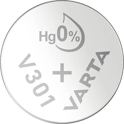Varta Button cell SR43, SR1142 1.55 V 1 pc(s) 82 mAh Silver oxide SILVER Coin V301/SR43 NaBli 1