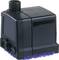 'Aquarium filter pump with a black casing and blue sponge base for water filtration.'