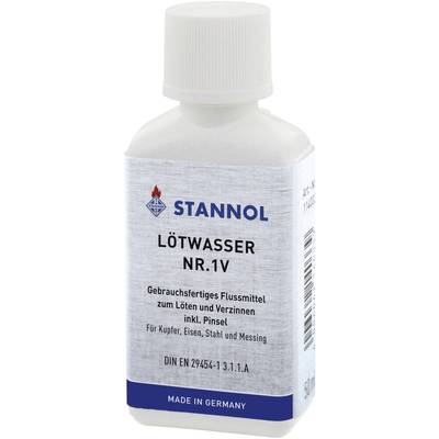 Stannol 114033 Flux soldering liquid Content 50 ml F-SW 12