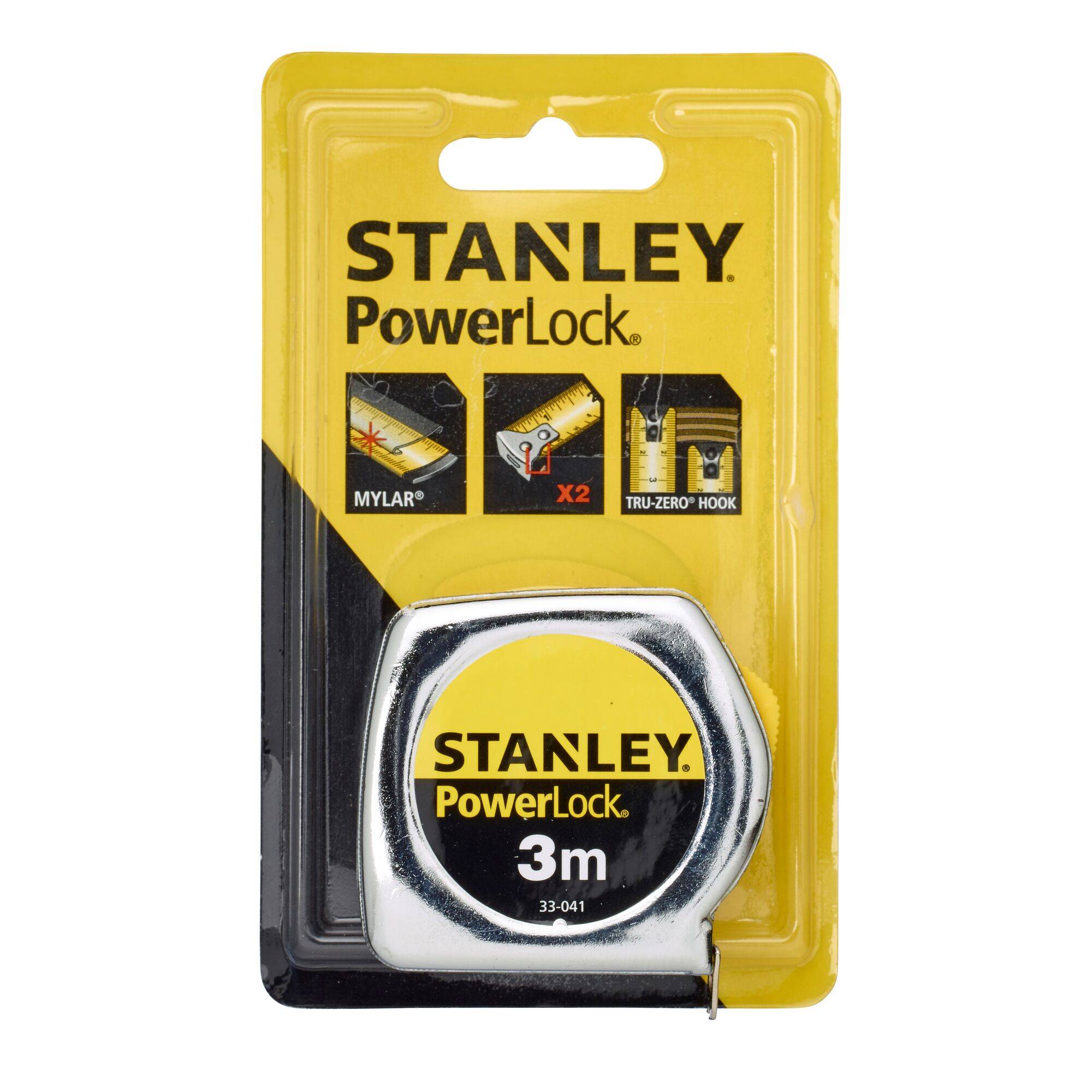 STANLEY 0-33-041 0-33-041 Tape measure 3 m-3