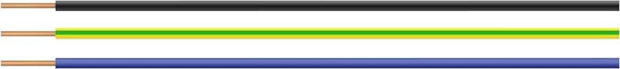 Helukabel 28793 SW Jumper wire H07V-U 1 x 2.50 mm² Black Sold per metre