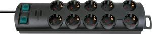 Brennenstuhl 1153300120 Power strip (+ switch) 10x Black PG connector 1 pc(s)