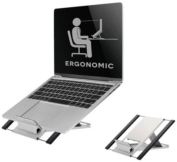 Neomounts NSLS100 Laptop stand Tiltable, Height-adjustable
