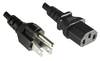 HAWA 1008247 C13/C14 appliances Cable Black 2.00 m