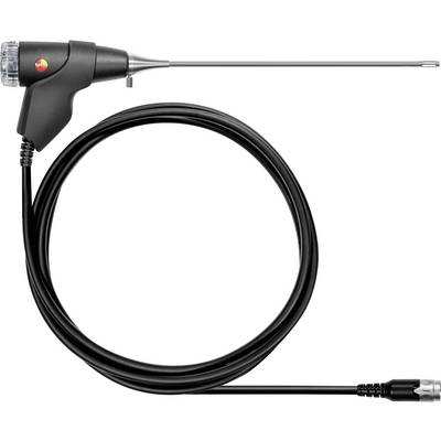 A black digital endoscope with a long cable and narrow camera head for inspections in hard-to-reach areas.