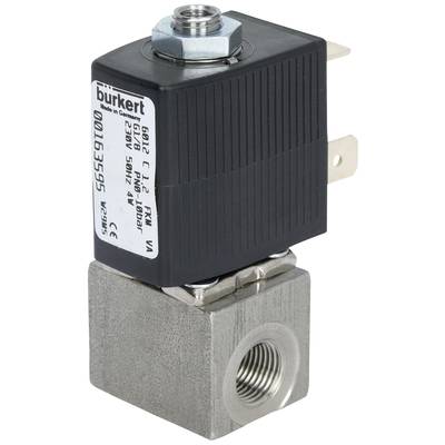 Bürkert Directly actuated valve 163592 6012 24 V DC Enclosure material Stainless steel Sealant FKM 1 pc(s)