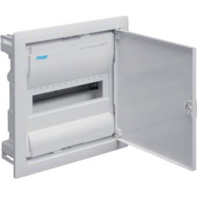   Hager  VU12NC    Switchboard cabinet  Flush mount  No. of partitions = 12  No. of rows = 1  Content 1 pc(s)