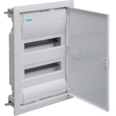   Hager  VH24NC    Switchboard cabinet  Cavity wall  No. of partitions = 24  No. of rows = 2  Content 1 pc(s)