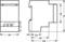 Technical drawing of a device enclosure with dimensions: Height 74 mm, Width 44 mm, Depth 64 mm. Side and front view.
