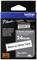 Black print on white: 'TOOLBOX #1' and 'Black on White Tape, 24mm, 8m'. Manufacturer: Brother. Extra strong adhesive.