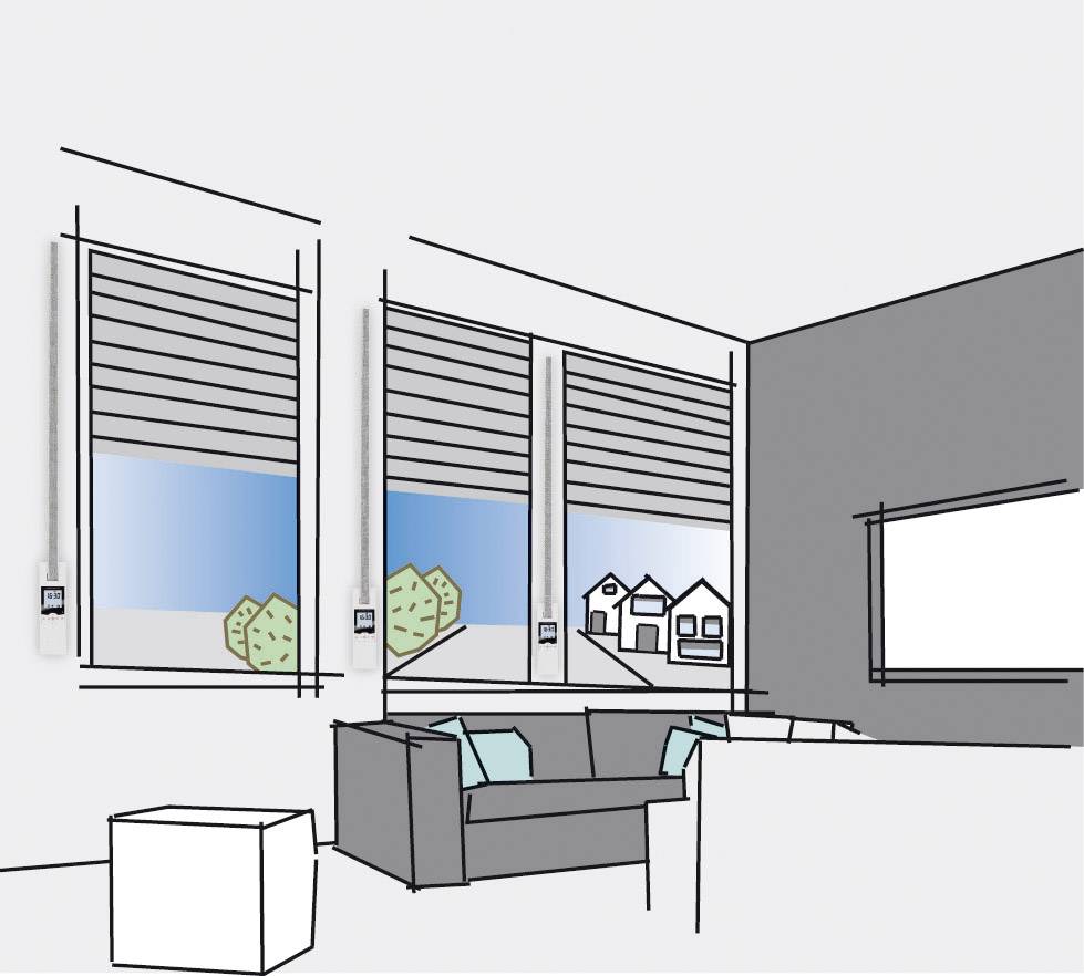 Rademacher 16236019 RolloTron Comfort Plus Electric belt winder 23 mm Tensile force (max.) 60 kg Flush mount-3