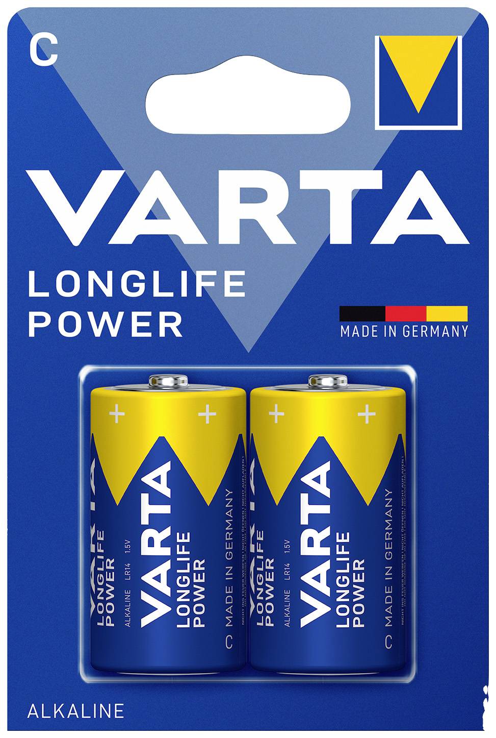 Image of Varta LONGLIFE Power C Bli 2 C battery Alkali-manganese 7800 mAh 1.5 V 2 pc(s)