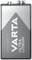 A 9-volt battery by Varta with the inscription 'Ultra Lithium', suitable for energy-intensive electronic devices.