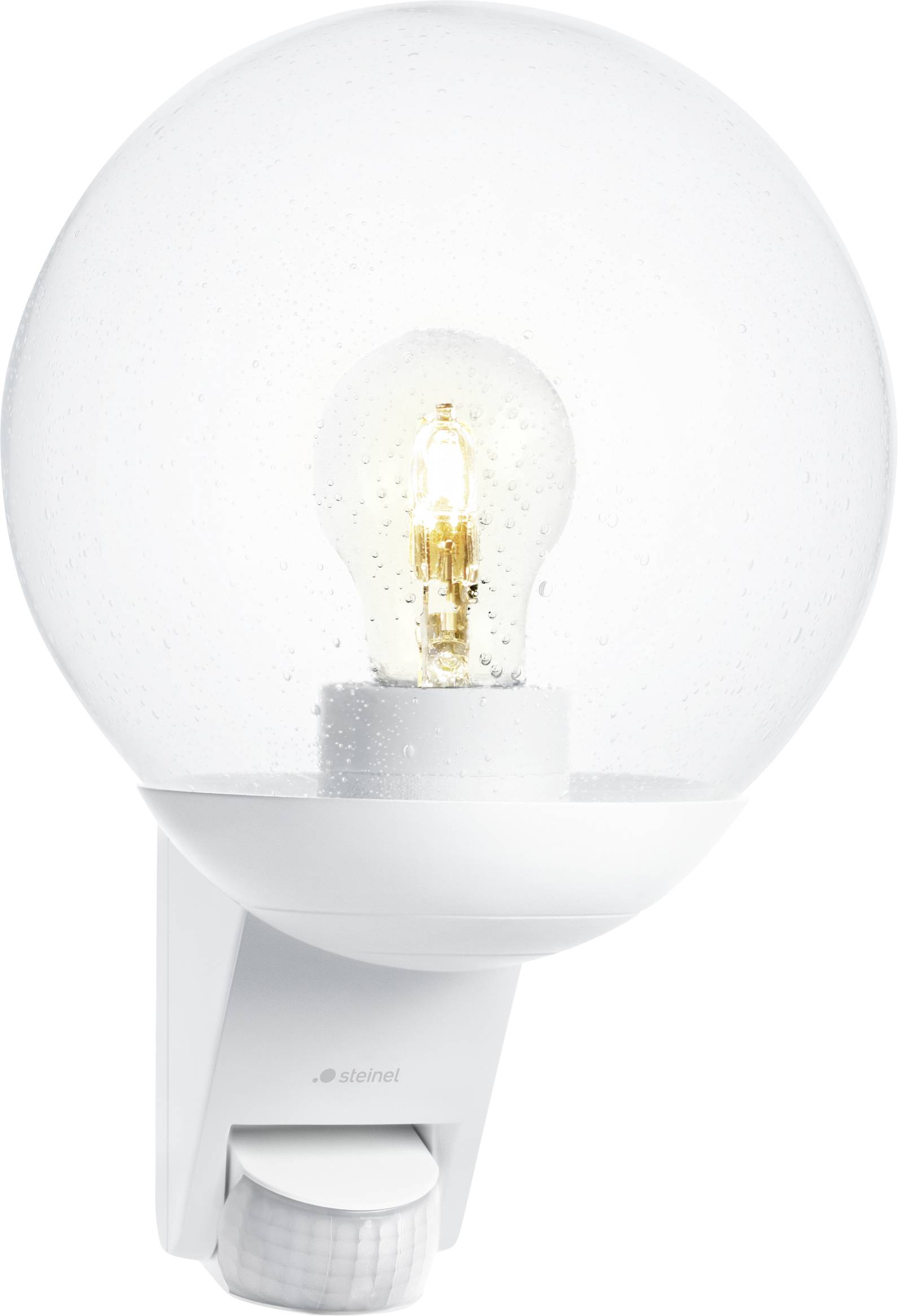 Steinel L 585 S 005917 Outdoor wall light (+ motion detector) Energy-saving bulb, LED (monochrome) E-27 60 W White
