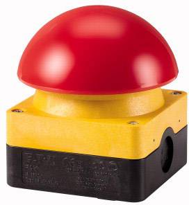 Eaton FAK-R/V/KC11/IY Foot switch/Buzzer 230 V AC 6 A 1 x Off/On IP67 latch 1 pc(s)